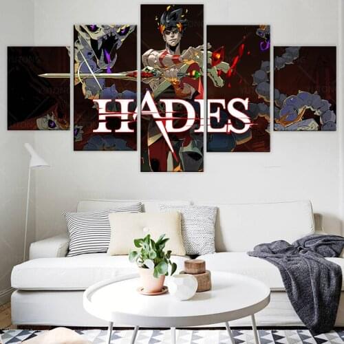 Zagreus (Hades) Video Games Artwork Canvas Paintings Fantasy Art Wall Paintings poster print for living room Home Decor-Unframed