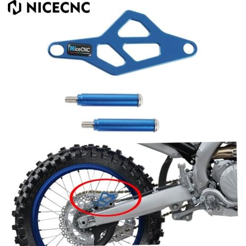 NICECNC Rear Brake Caliper Guard Protector Cover For For Yamaha YZ450F 20-21 YZ250F YZ450FX 21 YZ 450F 250F 450FX 250 450 F YZF