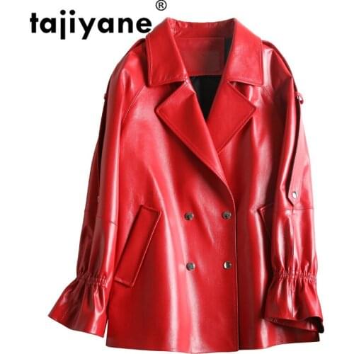 Tajiyane Womens Leather Jacket Coat Female Real Genuine Leather Jacket Sheepskin Coat 2021 Women Clothes Coats D8522Q01 WPY477