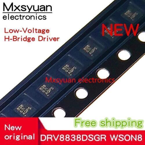 10PCS~100PCS DRV8838DSGR DRV8838DSGT DRV8838 838 WSON8 New original In stock