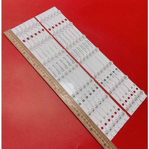 12 PCS(6*R 6*L) LED backlight strip for Panasoni X-48AXR630 TX-48AX630B TX-48AX630E TX-48AXW634 480TV05 480TV06 V2 R L