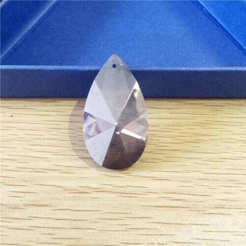 124PCS/lot , 50mm smoked gray color crystal glass hanging prism crystal chandelier droplet parts free shipping