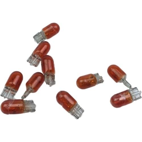 30pcs Electric Vehicle 12V3W, 55V3W, 70V3W Steering Instrument Bulb Lamp / Plug Bubble Free Shipping