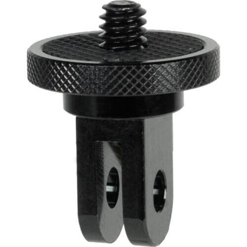 Camera Mount Adapter for GoPro Ecosystem - ¼-20 Conversion Adapter for GoPro Mounting System - Full 100% CNC Aluminum Metal - Mo