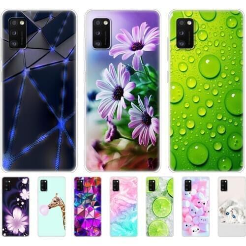 For Samsung Galaxy A41 mobile phone case 6.1inch Samsung A41 Galaxy A41 soft silicone mobile phone case A 41 A415 SM-A415 bumper
