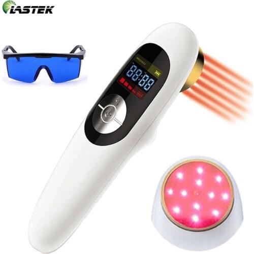 Physical Therapy Handy Cure Device Back Pain Neck Pain Shoulder Pain Relief LLLT 650nm and 808nm Cold Laser Therapy