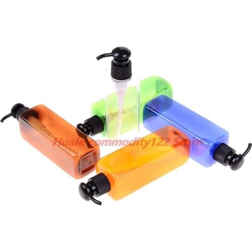 Hot 250ml Plastic Pump Spray Bottles Essential Oil Perfume Soap Shampoo Lotion Foam Cosmetic Dispenser Refillable Bottle