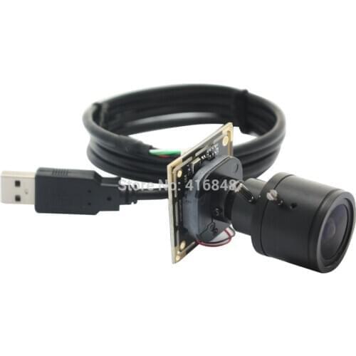 H.264 usb webcam camera module 2.8-12mm megapixel varifocal lens 1.0megapixel 1280X720 CMOS OV9712 surveillance video Camera
