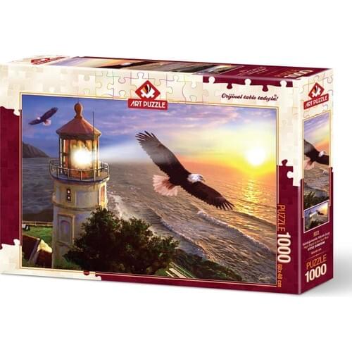 Art Puzzle Gündoğumunda High Flight 1000 Piece Jigsaw Puzzle