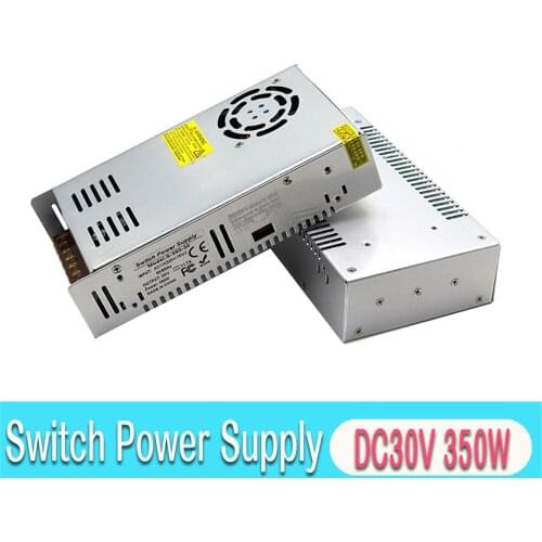 DC Power Supply 30V 11.7A 350W Driver Transformer 220V 110V AC To DC30V SMPS for LED Lighting Monitoring System CCTV CNC Stepper