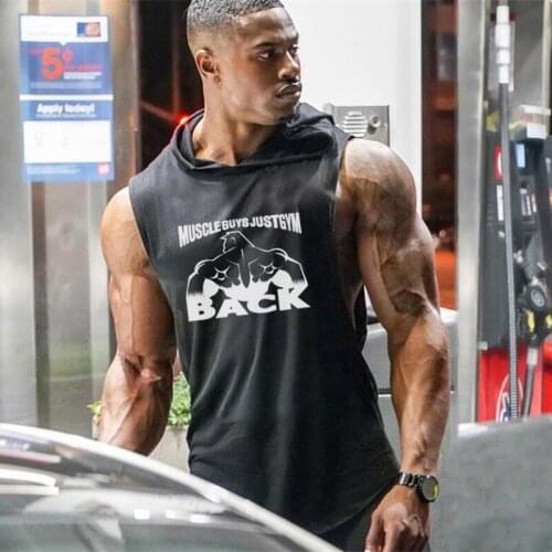 JUST GYM Men's Sleeveless T-Shirts