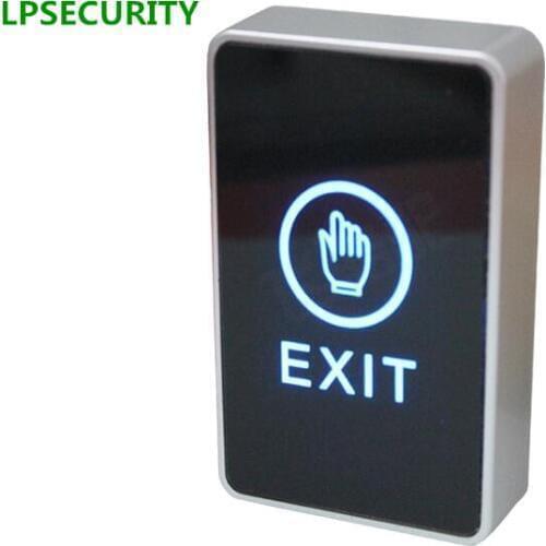 LPSECURITY Push Touch Exit Button Door Eixt Release Button for gate door lock access Control System