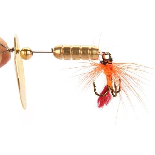 Metal Droppen Spoon Fishing Lure 8g Spoon Bait for Bass Trout Perch pike rotating Fishing