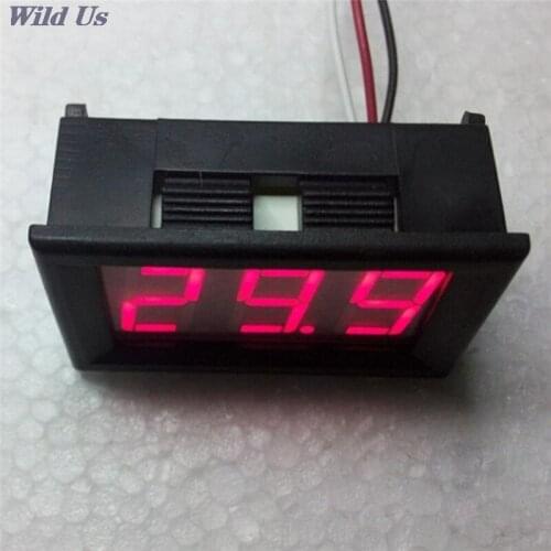 Mini voltmeter tester Digital voltage test battery DC 0-30V Red auto car