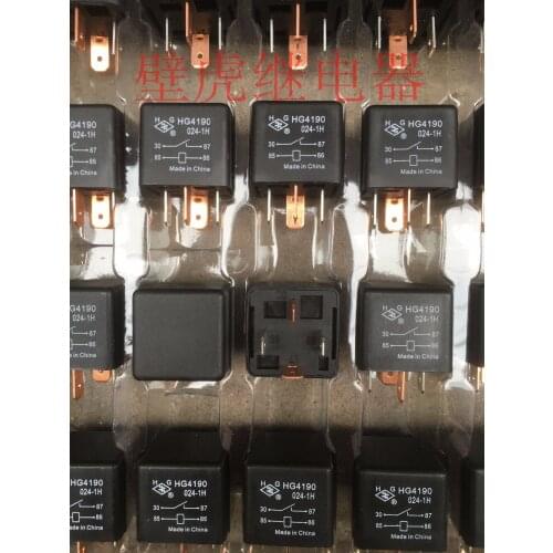 Free shipping lot (5pieces/lot)100%Original New HG4190-024-1H 4PINS 40A 24VDC Automotive Relays
