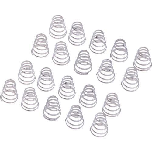 20pcs Replacement Springs Bike Wheel Skewer Quick Release Spring Bicycle Skewer for Bike Front Rear Quick Release Skewer