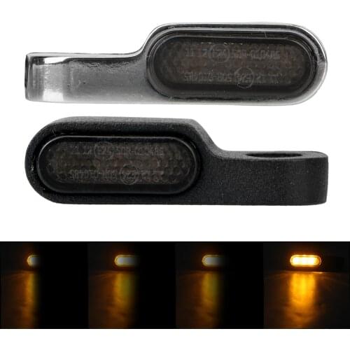 Motorcycle Signal lamp Indicators LED Turn Signal Light DC 12V For Cafe Racer Scooter ATV Motobike Blinker Aluminum Alloy 1 Pair