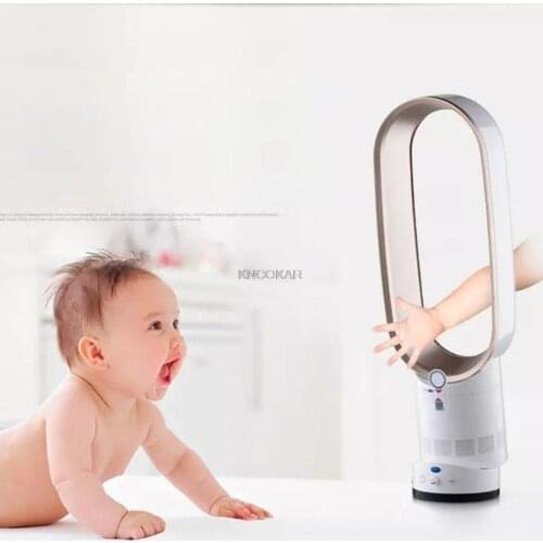 Ultra-quiet, leafless landing fan, low noise air purification, safe and comfortable electric fan for children at home