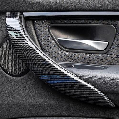 Interior Door Pull Handle Outer Cover Trim Replacement For BMW 3 4 Series F30 F31 F32 F33 F34 F35 F36 F80 F82 F83 2012-2018