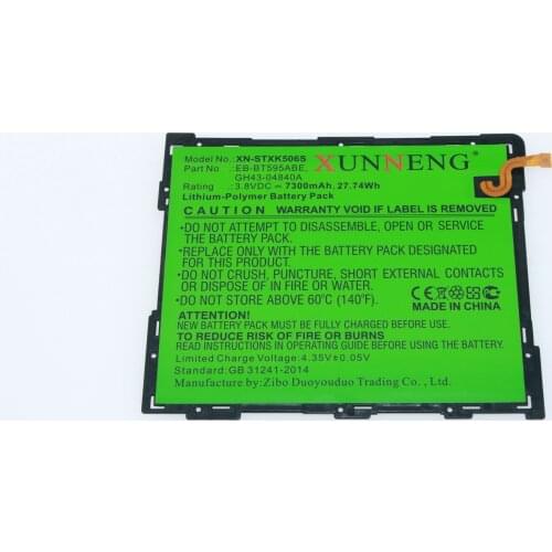 Battery for Samsung SM-T590 SM-T595 Galaxy Tab A 10.5 2018 Galaxy Tab A 10.5 2018 TD-LTE Galaxy Tab A2 XL SM-T590NZAATGY