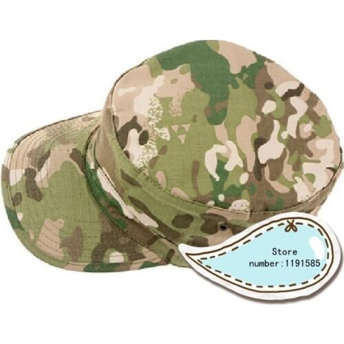 US Military Army hats soldiers cadet sun-shading outdoor riding sun cap Multicam Camo