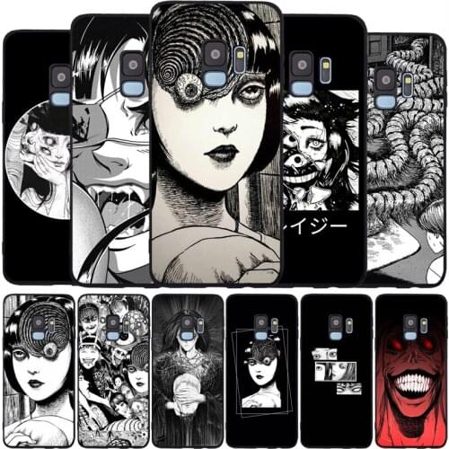 Anime Horror Comics Black Silicone Phone Case For Samsung S21 S20 A11 S10 S10E S9 S8 Plus Lite Note10 Note20 Ultra TPU Cover