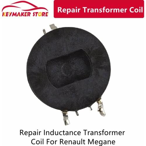 OkeyTech 1PCS Repair Transformer Coil Super Inductance Smart Card Remote Key Case Replacement Parts For Renault Megane Car Key