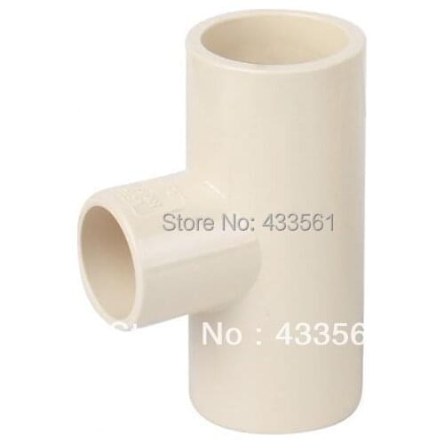 Quality Enviroment friendly CPVC Equal Tee Size DN20 Fitting Connector for water