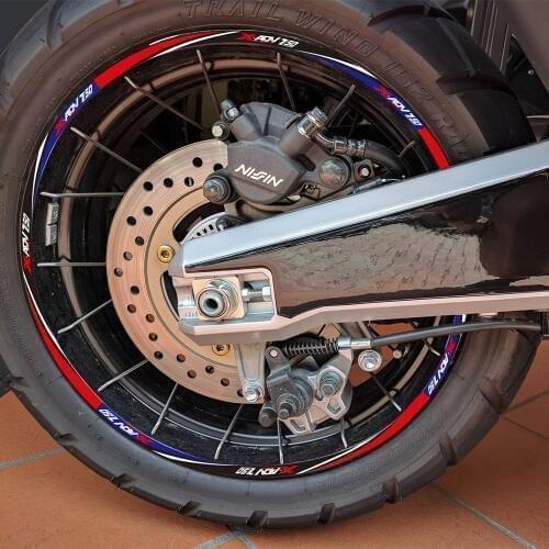 KODASKIN Motorcycle 2D Printing ADV Wheel Rim Emblem Sticker Decal for HONDA X ADV750 XADV 750