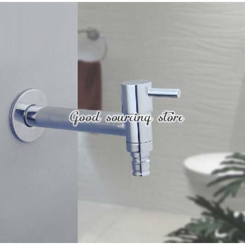 Brass washing machine tap