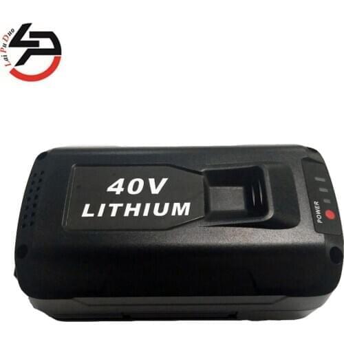 40V 3000mAh Li-Ion For Snow Joe For Sun Joe IBAT40 Rechargeabl Battery For EcoSharp PRO 40V 4.0Ah Lithium-Ion Battery