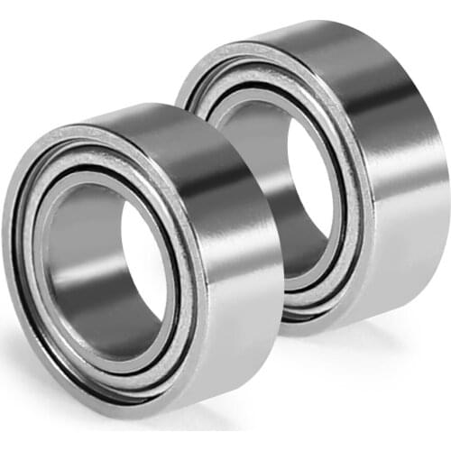 Lixada 2PCS/set 7*11*3mm Stainless Steel Ball Bearing for Fishing Reel Small Fishing Tackle Fishing Accessories