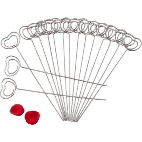 Photo Clip Holders Metal Round/Star/Heart DIY Craft Wire Shelf Clip Card Note Photo Memo Clips Name Card Holder