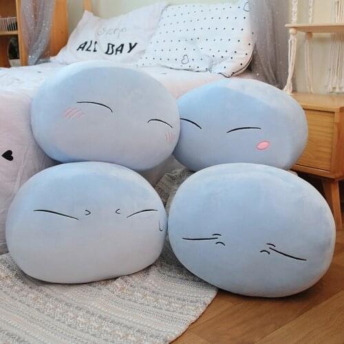 Cartoon Anime Plush Toys That Time I Got Reincarnated As A Slime Rimuru Tempest Cosplay Prop Stuffed Doll Pillow for Girl Gift