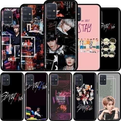 Stray Kids K Pop Case for Samsung Galaxy A51 M31 A71 A21s A91 A41 A31 A11 Soft Phone Fundas M30s M51 M21 F41 Coque Music Singers