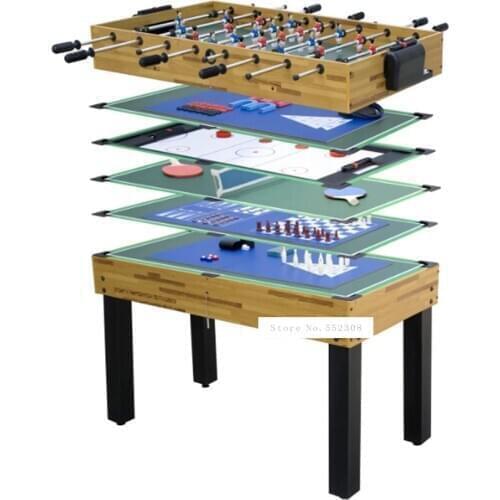 Billiard Table Set 12 in 1Function Soccer Table Tennis Ice Hockey Chess Poker Bowling Dice Indoor Game Play Tool SUM-4524-12