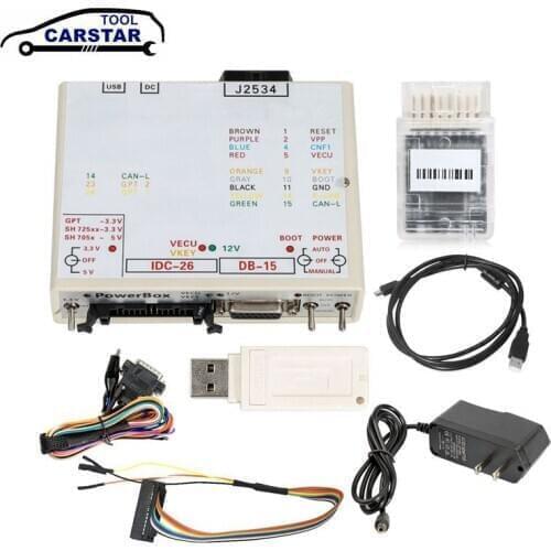 Newest OPENPORT J2534 V1.95 ECU FLASH with stable function and transfer fast Read the chip data can works with BDM Probe 22pcs