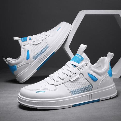 2021 summer new casual board shoes breathable mesh fashion shoes student versatile small white shoes Korean fashion mens shoes