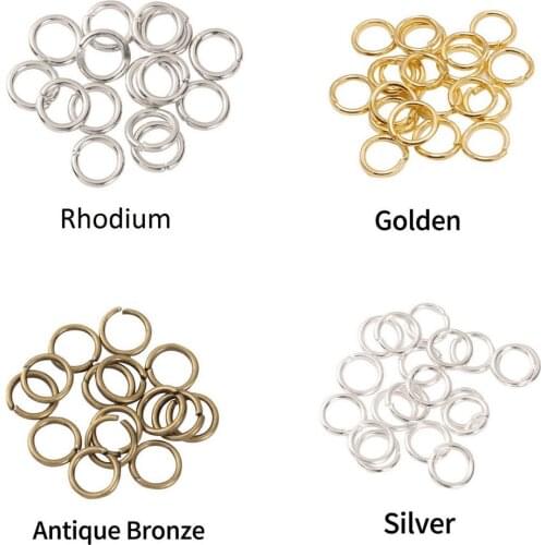1000pcs/lot 5mm Jump Rings Split Rings Connectors For Jewelry Finding Making Diy Accessories Wholesale Supplies