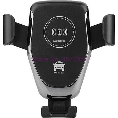 100pcs 10W QI Wireless Fast Charger Car Mount Holder Stand For iPhone XS Max galaxy S9 Xiaomi MIX 2S Mate 20 Pro Mate 20 RS