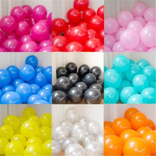 30PCS/lot 10inch 12'' mix Colorful Pearl Gold White Latex Balloon Celebration Wedding Decorations Happy Birthday Party Supplies
