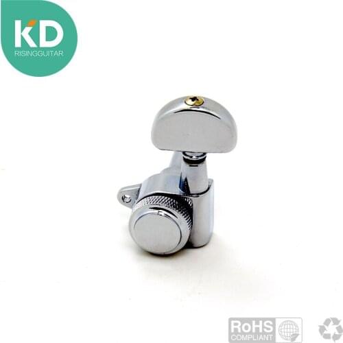 6 pcs String locking tuning key Acoustic Guitar tuning peg Electric Guitar machine head thick cover 3R 3L per set