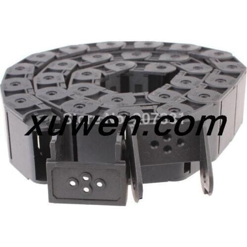 Free shipping connectors for CNC Router Machine Tools Cable drag chain wire carrier 18*37mm R48 1000mm (40")