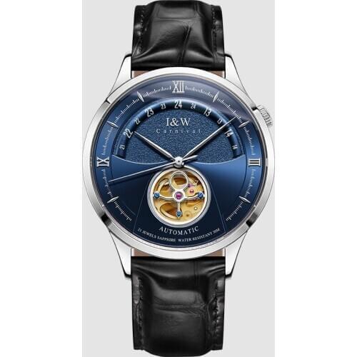 2020 New Tourbillon Automatic Watch Men CARNIVAL Mens Watches MIYOTA Movement Mechanical Watch Sapphire Top Brand Luxury Clock