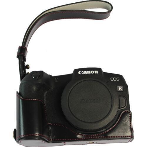 PU Leather Case camera Cover For Canon EOS RP R-P SLR Portable bag shell With Battery Opening