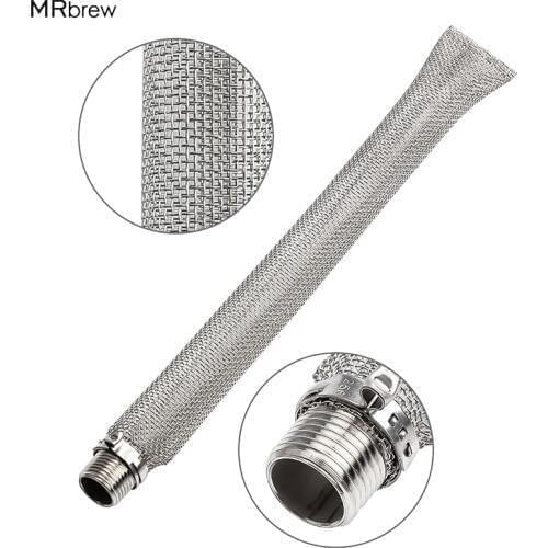 12 inch 30cm Stainless Steel Bazooka Screen 1/2'' NPT For Homebrew Beer Kettle or Mash Tun/mesh Filter