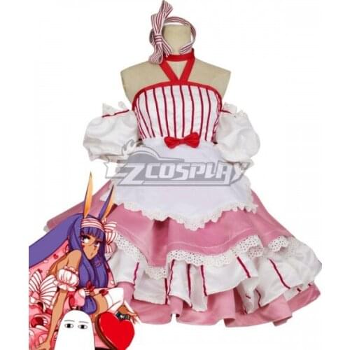 Fate Grand Order Caster Nitocris Valentines Day Formal Craft Dress Stage Performence Clothes Halloween Cosplay Costume E001