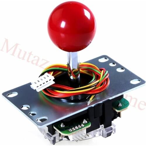 Original Brand New JLF-TP-8YT Japan Sanwa Joystick fight rocker with Ball Top Handle Arcade Joystick Part 4 & 8 Way Adjustable