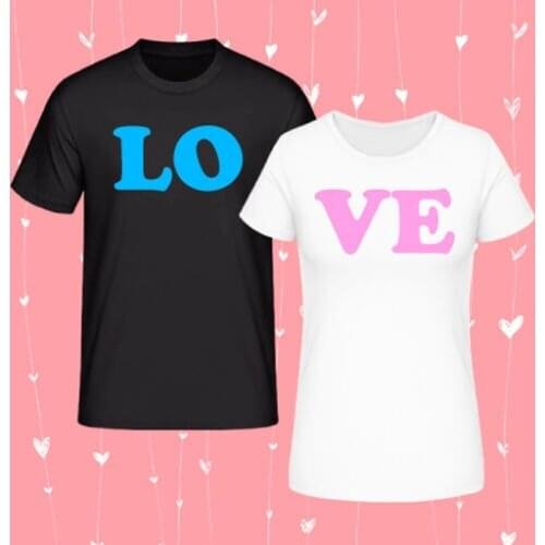 Couple Couple Pair partner shirts love love-SingleMen T Shirts