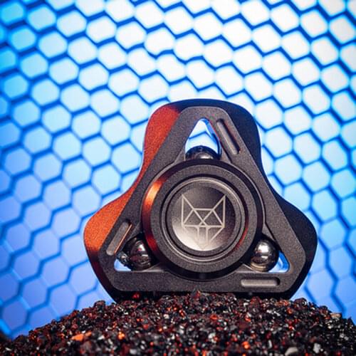 Clover Shape Silent Bearing Stainless Steel Hand Spinner Decompression Toys Fidget Spinner Adult ADHD Fidget Toy Funny Gift